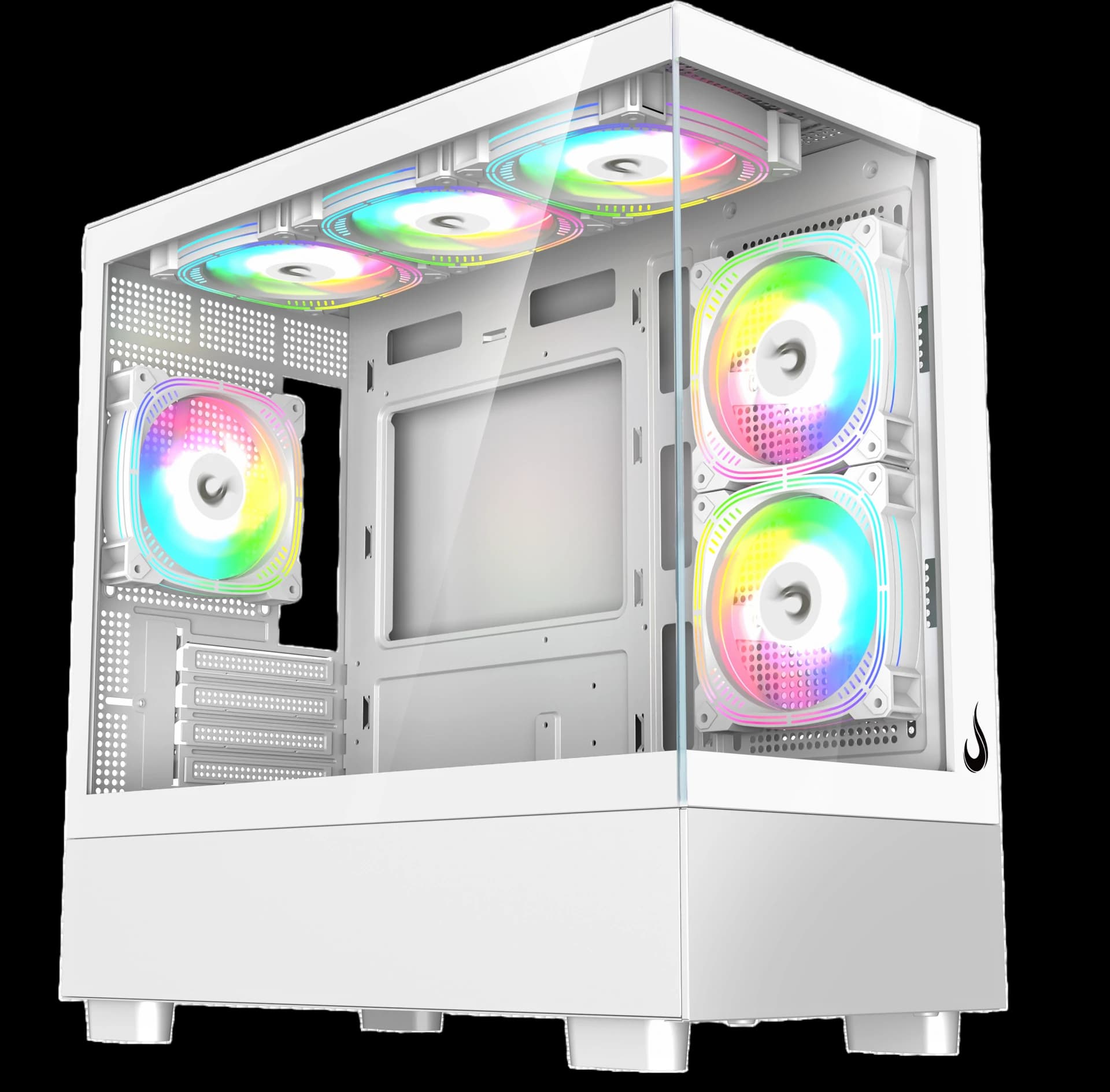GABINETE CRYSTAL GLASS 03 WHITE