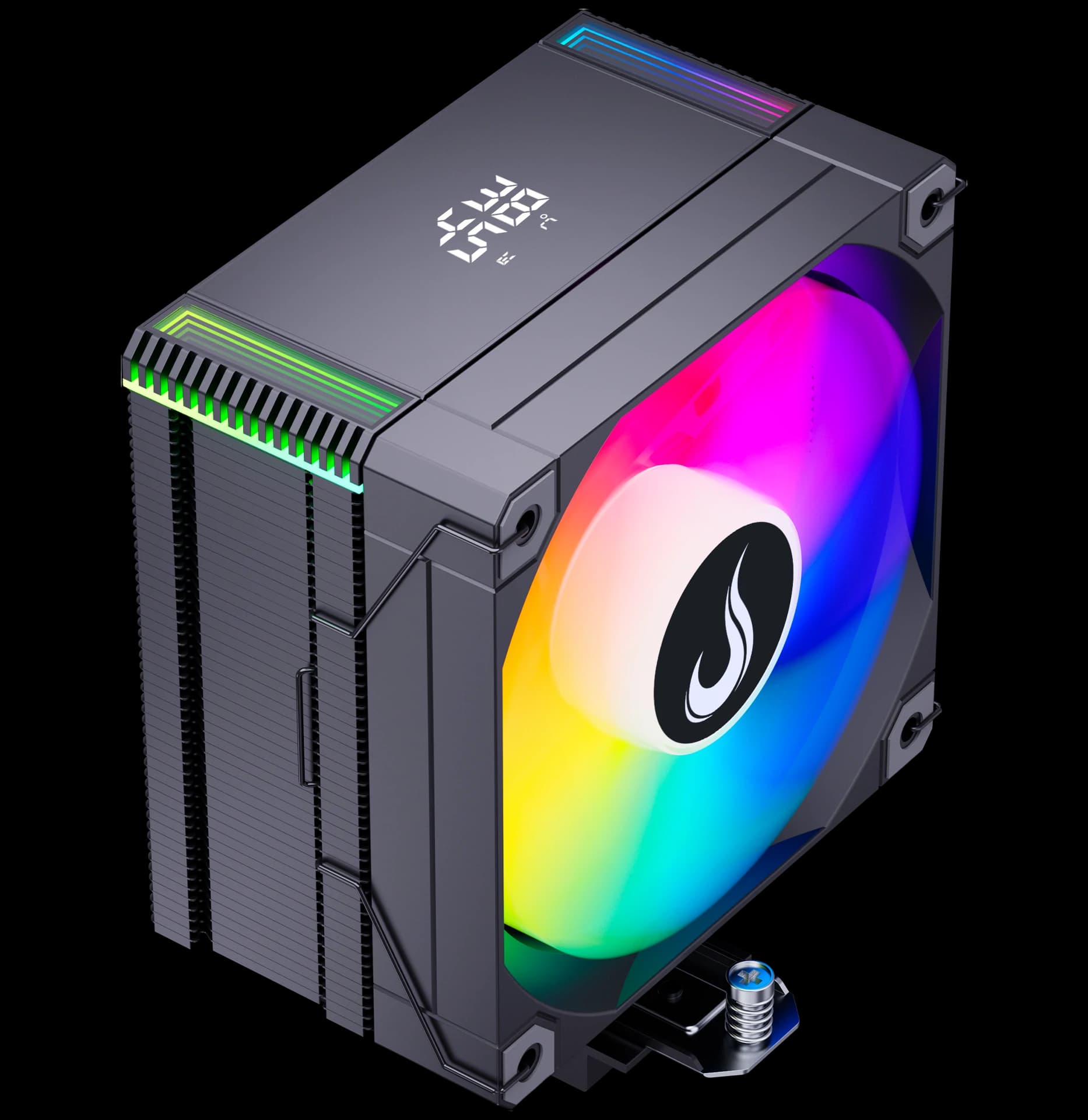 AIR COOLER TEMP 6 BLACK ARGB