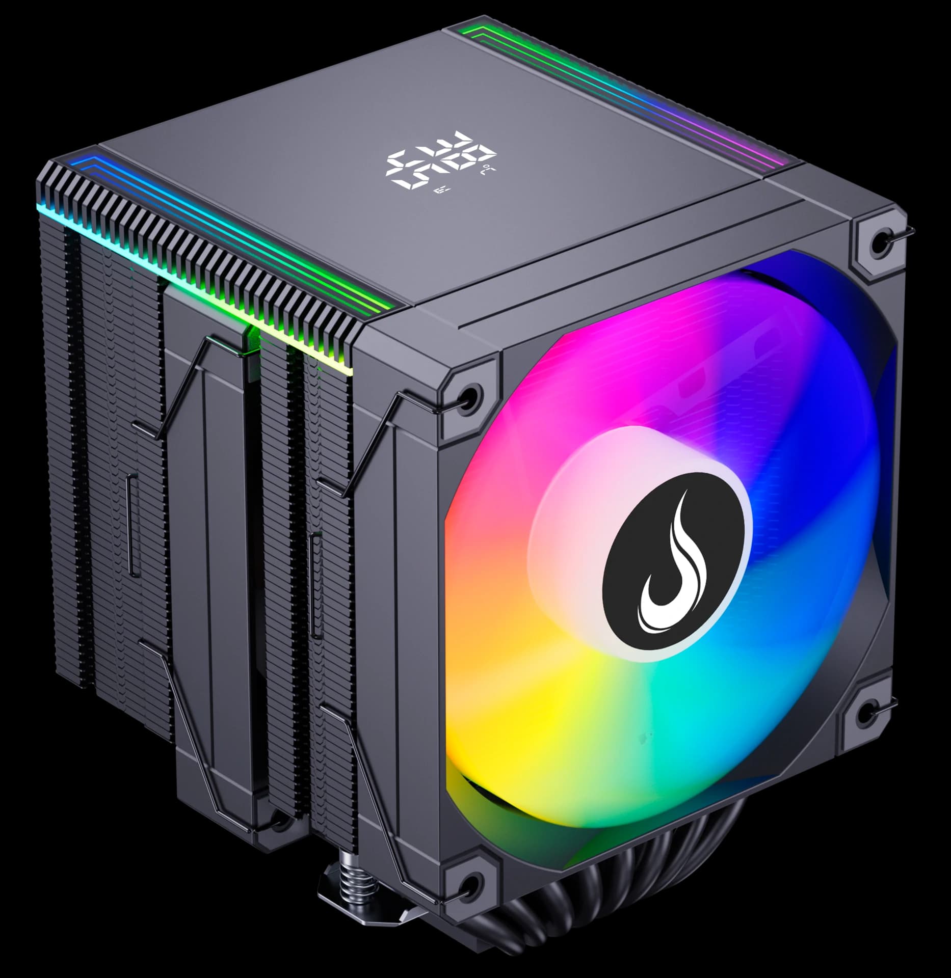 AIR COOLER TEMP 8 BLACK ARGB