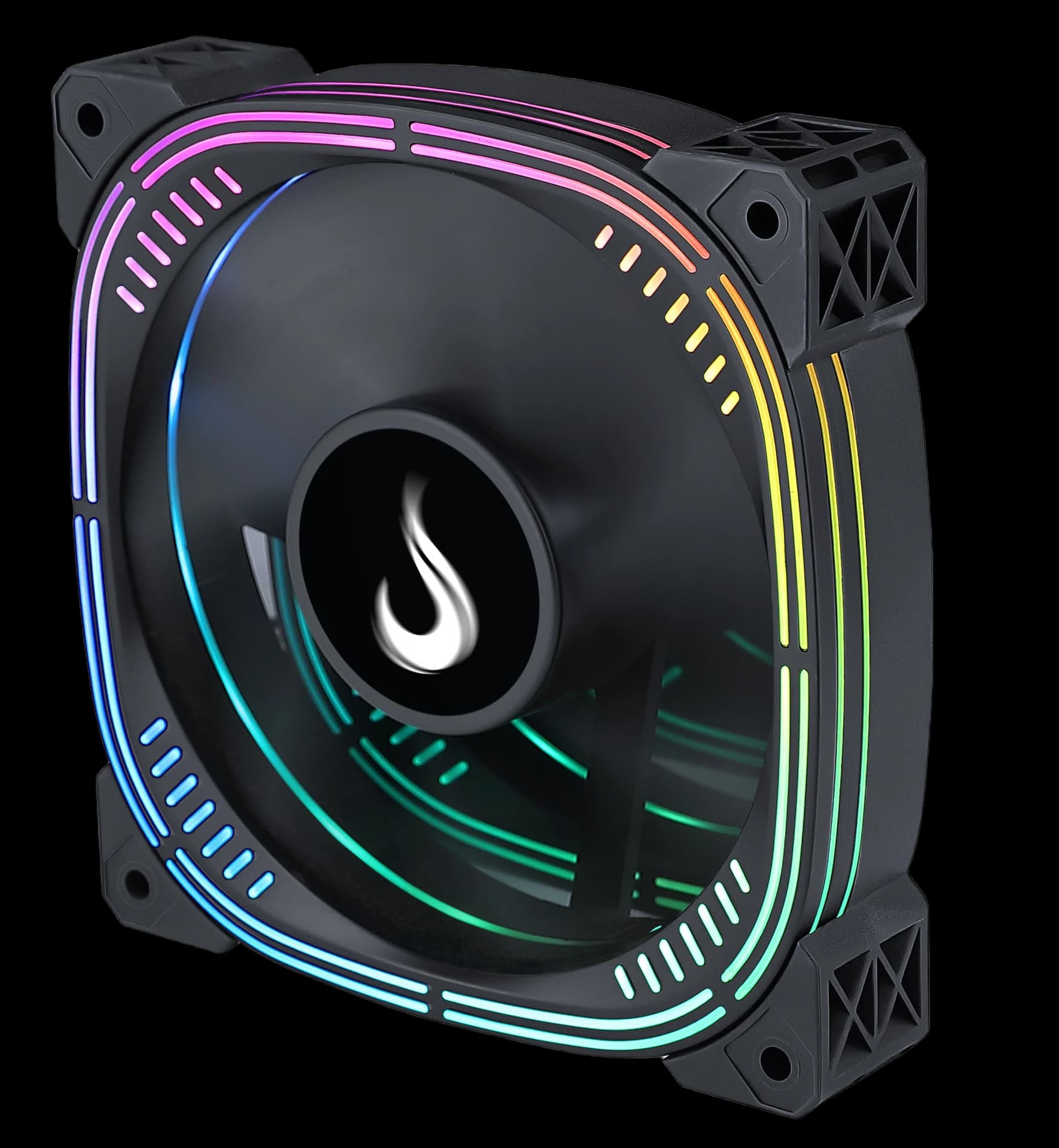 FAN AURA PRO BLACK TURBINE PWM ARGB