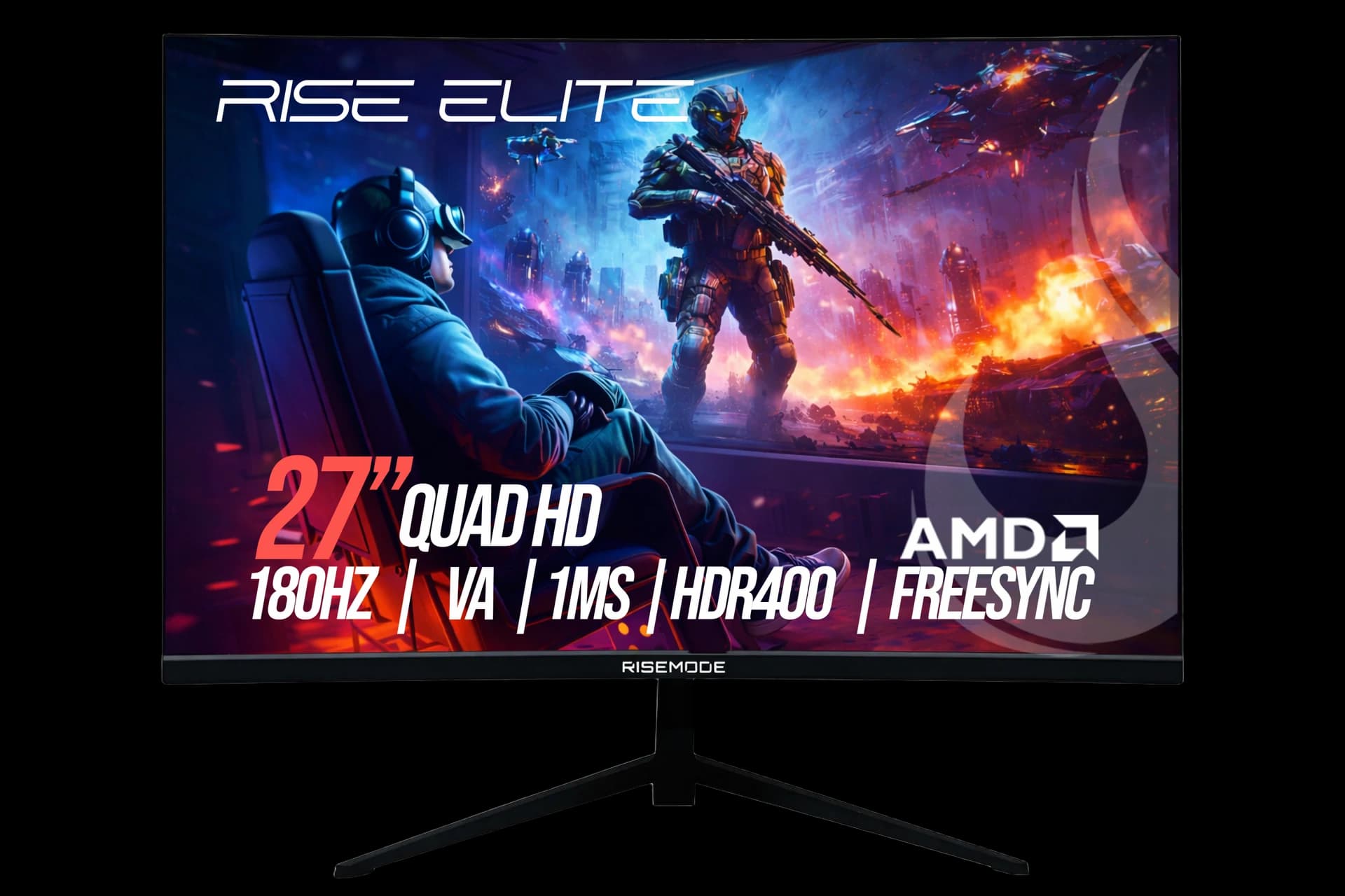 MONITOR CURVO PRIME 27 QHD 2K 180HZ